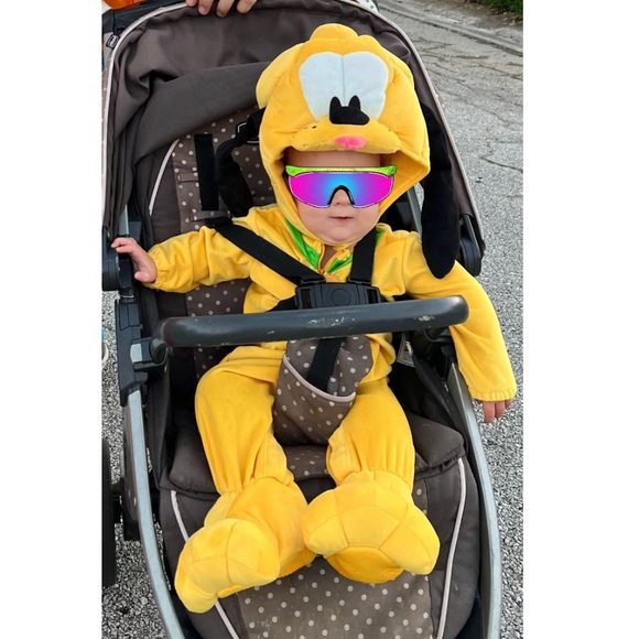 Disney Yellow Pluto Kids Costume - Picture 2 of 8